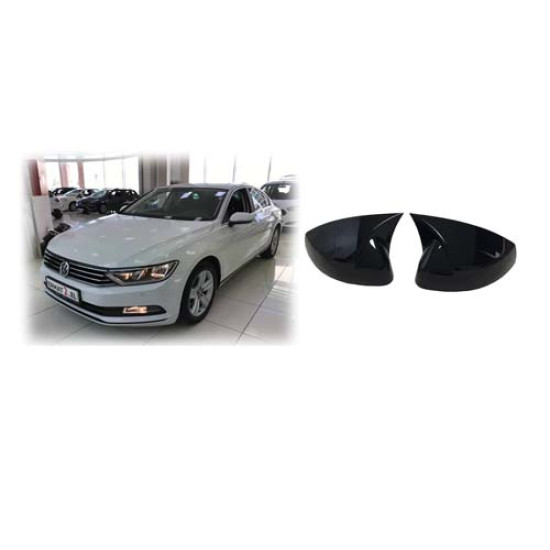 JETTA 12-18 İTHAL PARLAK SİYAH BATMAN AYNA KAPAĞI
