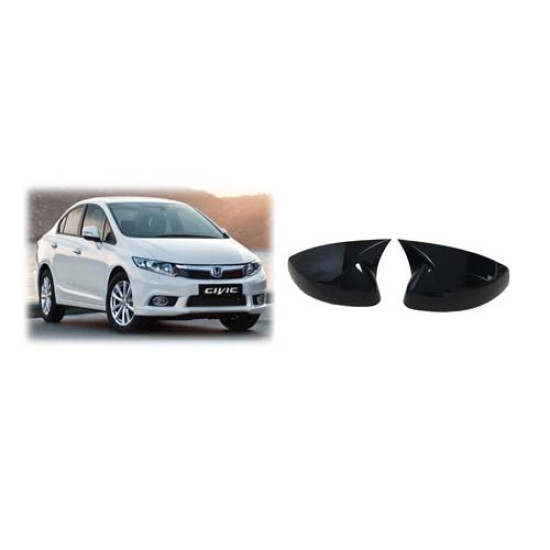 CİVİC 12-15 İTHAL PARLAK SİYAH BATMAN AYNA KAPAĞI