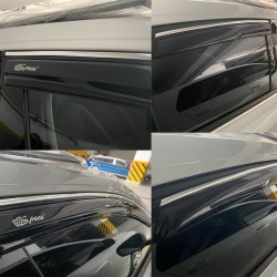 Krom cam rüzgarlığı Toyota Corolla 2014-2018/ CARU400