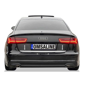 OMSA Audi A6 Krom Bagaj Alt Çıta 2018 ve Sonrası