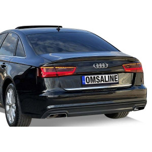 OMSA Audi A6 Krom Bagaj Alt Çıta 2018 ve Sonrası
