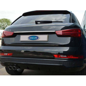 OMSA Audi Q3 Krom Plaka Üstü Çıta 2011-2018 Arası