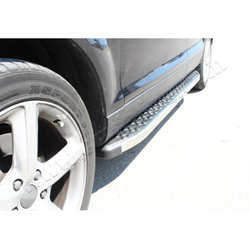 OMSA Audi Q7 Blackline Yan Basamak Krom 2006-2015 Arası