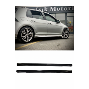 Volkswagen Golf 7 Aero Yan Marşpiyel (Plastik)