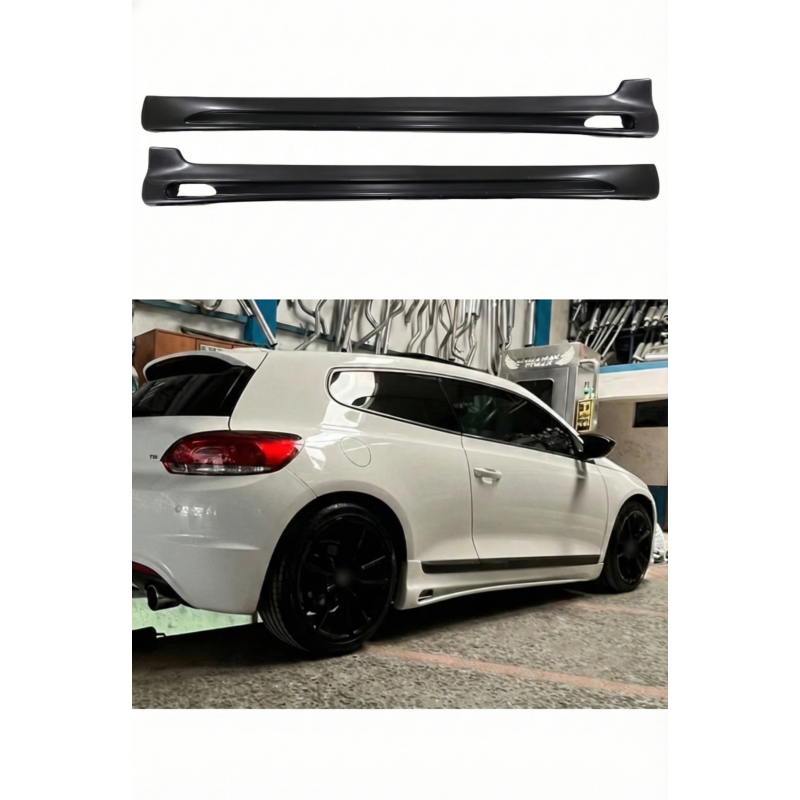 Volkswagen Scirocco Rieger Yan Marşpiyel (Plastik)