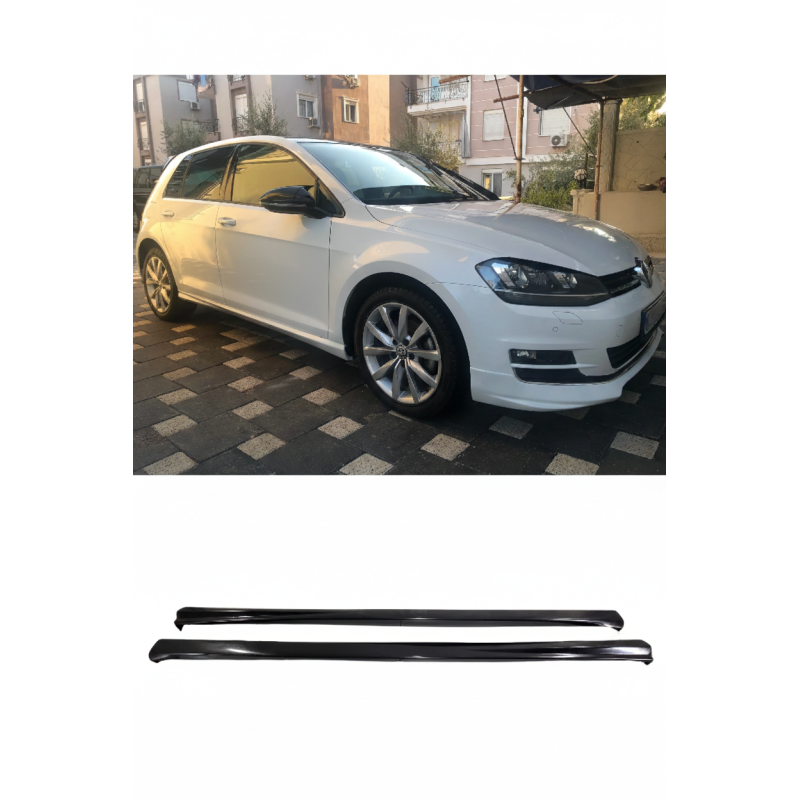 Volkswagen Golf 7.5 Oettinger Yan Marşpiyel (Plastik)