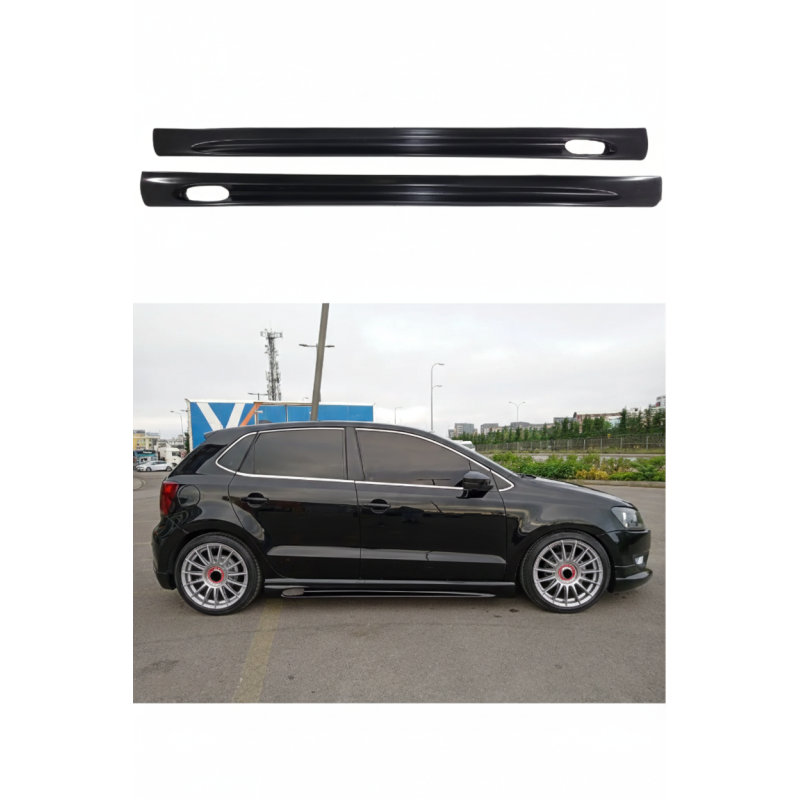 Volkswagen Polo 2010 – 2017 Yan Marşpiyel Rieger (Plastik)