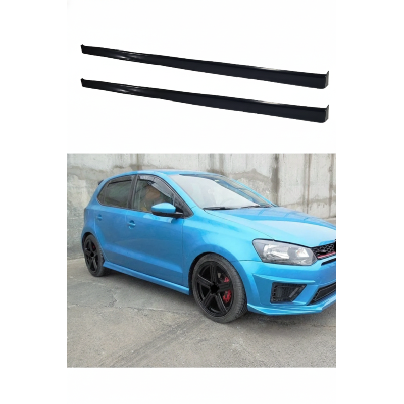 Volkswagen Polo R-Line Yan Marşpiyel (Plastik)