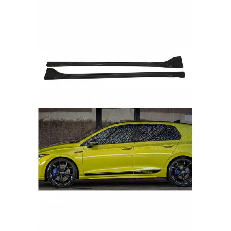 Volkswagen Golf 8 Yan Marşpiyel (Plastik)