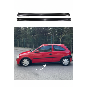 Opel Corsa C Yan Marşpiyel (Plastik)