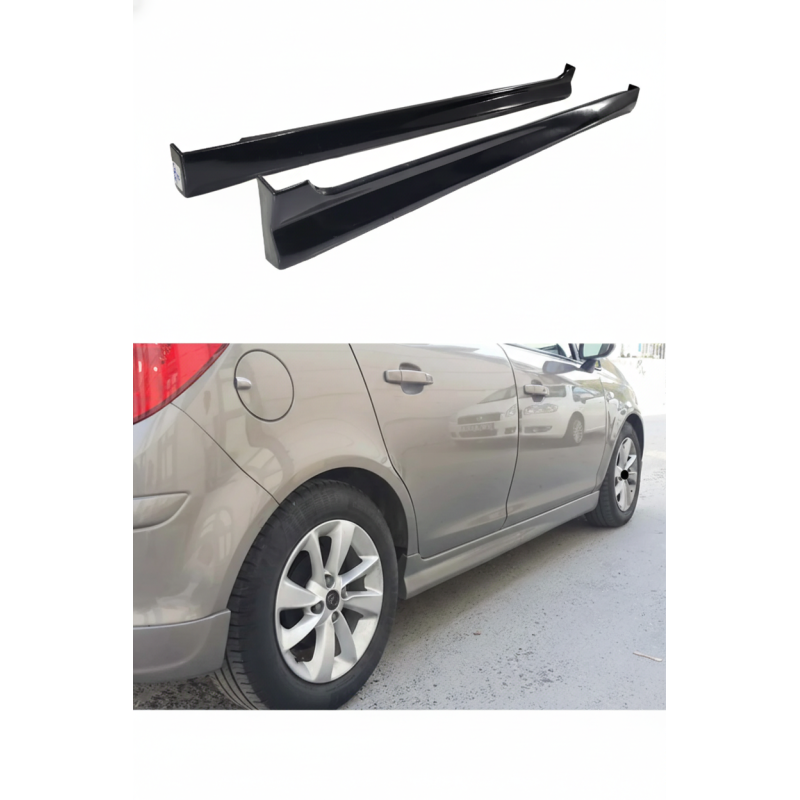 Opel Corsa D Yan Marşpiyel (Plastik)