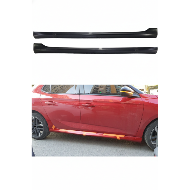Opel Corsa F Yan Marşpiyel (Plastik)