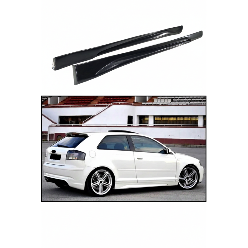 Audi A3 Yan Marşpiyel 2006 – 2012 (Plastik)