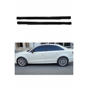 Audi A3 Yan Marşpiyel Sedan 2013-2017 (Plastik)