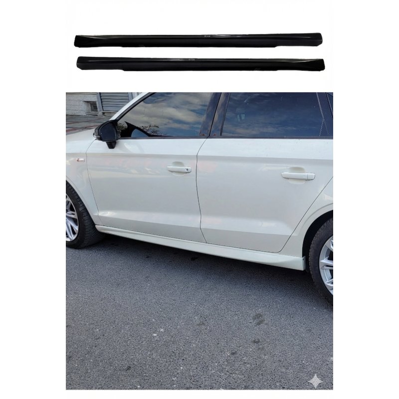 Audi A3 Yan Marşpiyel HB 2013-2017 (Plastik)