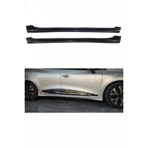 Renault Clio 4 R Yan Marşpiyel (Plastik)