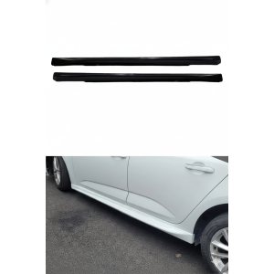 Renault Megane 4 Sedan Yan Marşpiyel (Plastik)