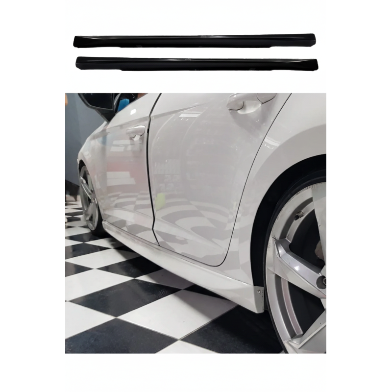 Ford Fiesta Aero Yan Marşpiyel (Plastik)