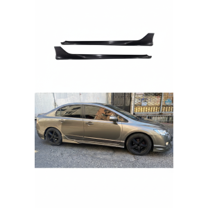 Honda Civic Fd6 Custom Yan Marşpiyel (Plastik)