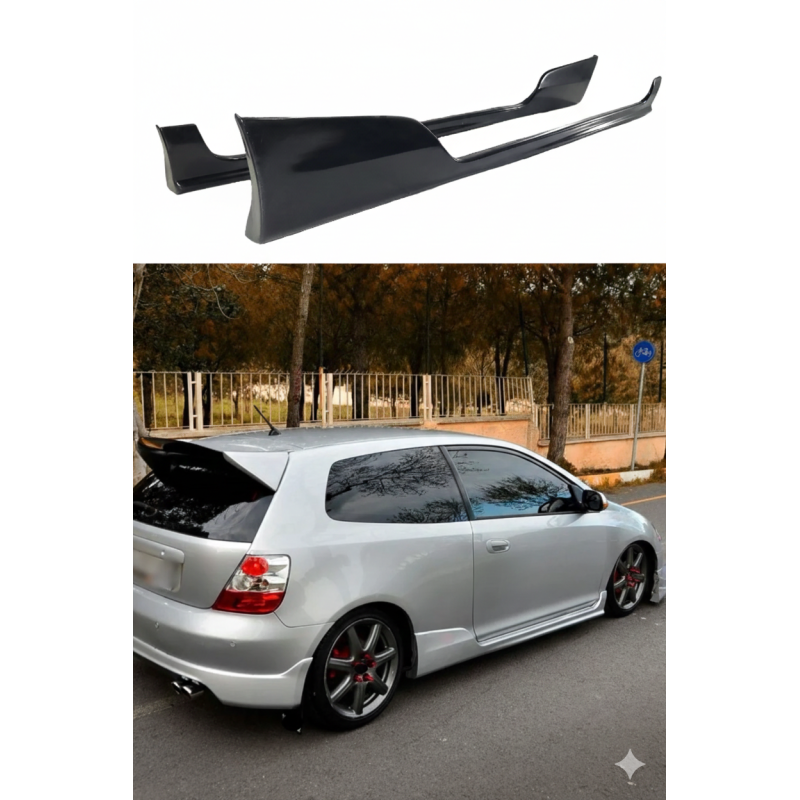 Honda Civic Sport Ep2 Ep3 Yan Marşpiyel (Plastik)