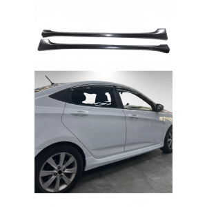 Hyundai Accent Blue Yan Marşpiyel (Plastik)