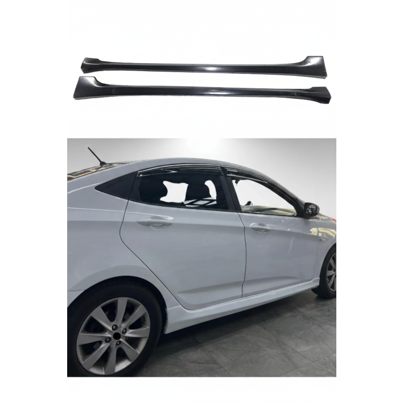 Hyundai Accent Blue Yan Marşpiyel (Plastik)