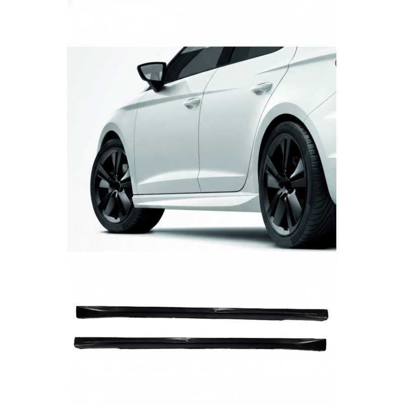 Seat Leon Mk3 2013-2020 Aero Marşpiyel (Plastik)