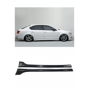 Skoda Octavia Yan Marşpiyel (Plastik)