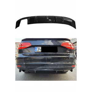 Volkswagen Jetta Makyajlı Kasa 2014 – Sonrası R Difüzör (Plastik)