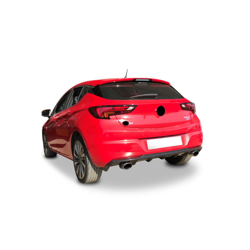 Opel Astra K Rieger Difüzör (Plastik)