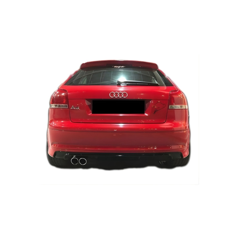 Audi A3 8P S3 2003-2008 2 Kapı Arka Tampon Eki ( Plastik)