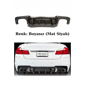 Bmw F10 M Tech (2010-2017) M5 Competition Arka Tampon – Difüzör (Plastik)