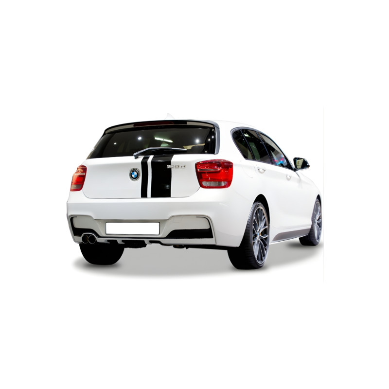 Bmw 1 Serisi F20 2012 – 2015 M Performance Arka Tampon Eki – Difüzör (Plastik)