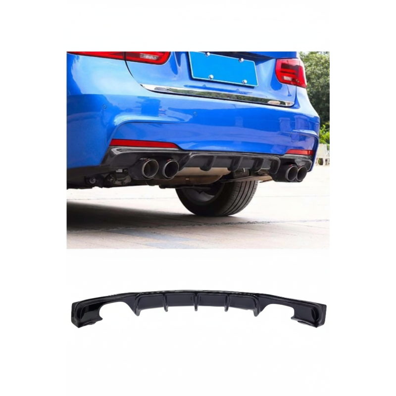 Bmw F30 2012 – 2018 M Performance Difüzör (Plastik)
