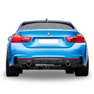 Bmw 4 Serisi F32 F33 F36 M Perfomance Sağ-Sol Tek Arka Tampon Eki – Difüzör (Plastik)