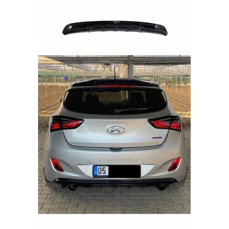 Hyundai İ30 Custom Difüzör (Plastik)