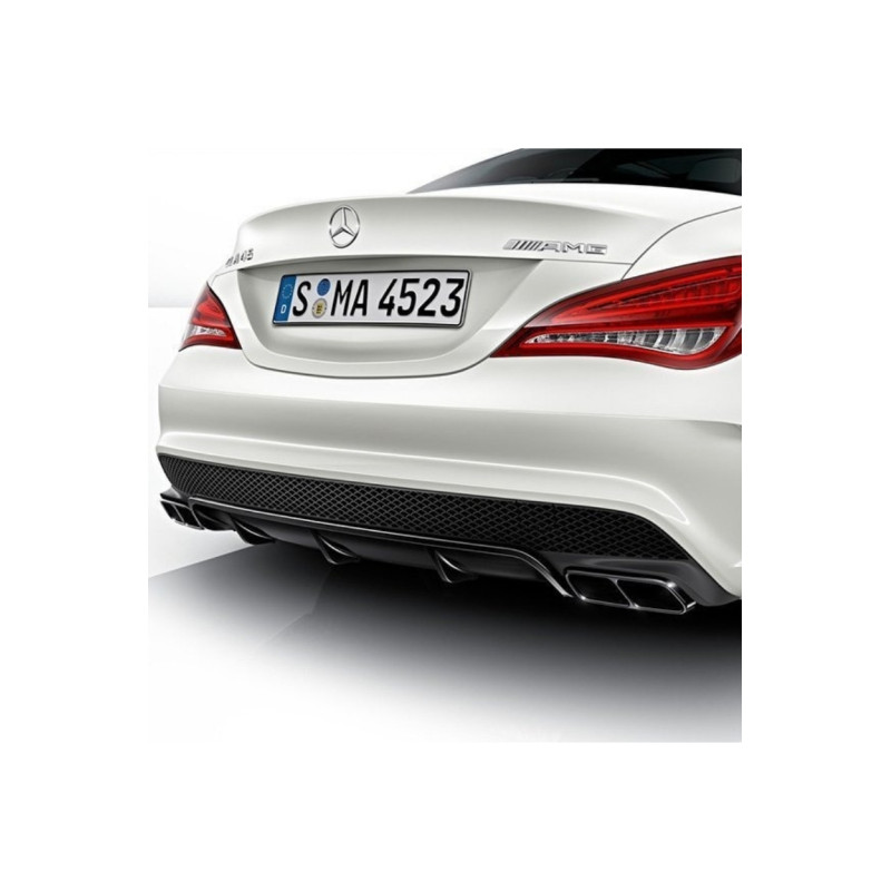 Mercedes W117 Cla Serisi Amg-Cla45 Style-Arka Tampon Difüzör