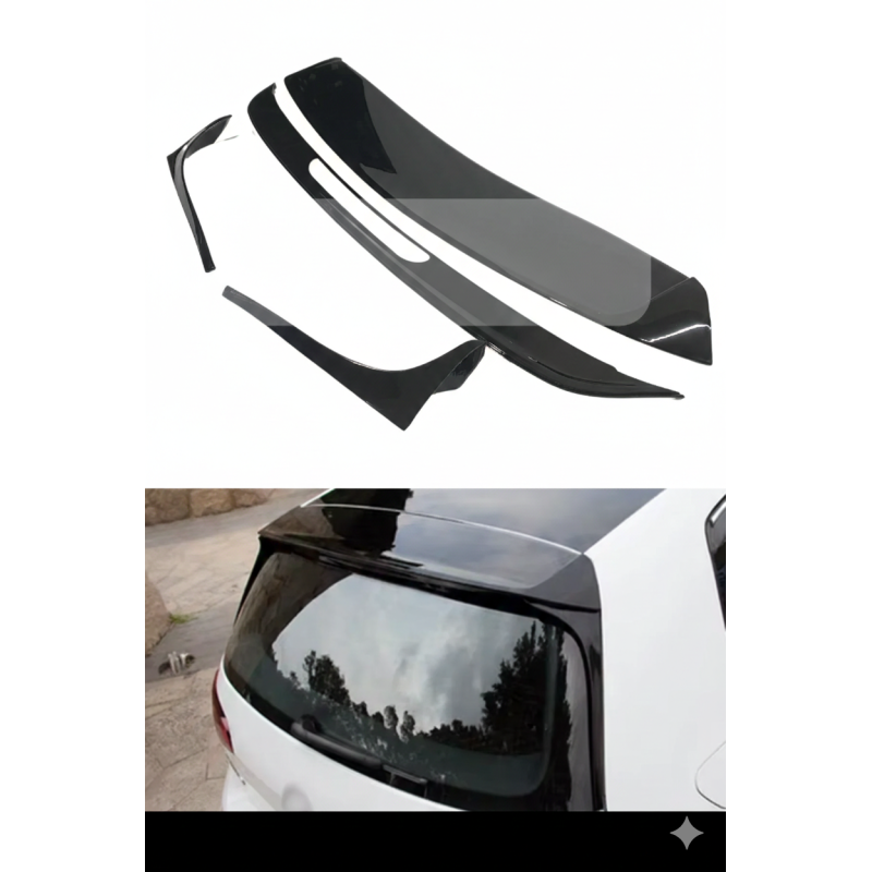Volkswagen Golf 7 2012-2019 Gti Spoiler 4 Parça