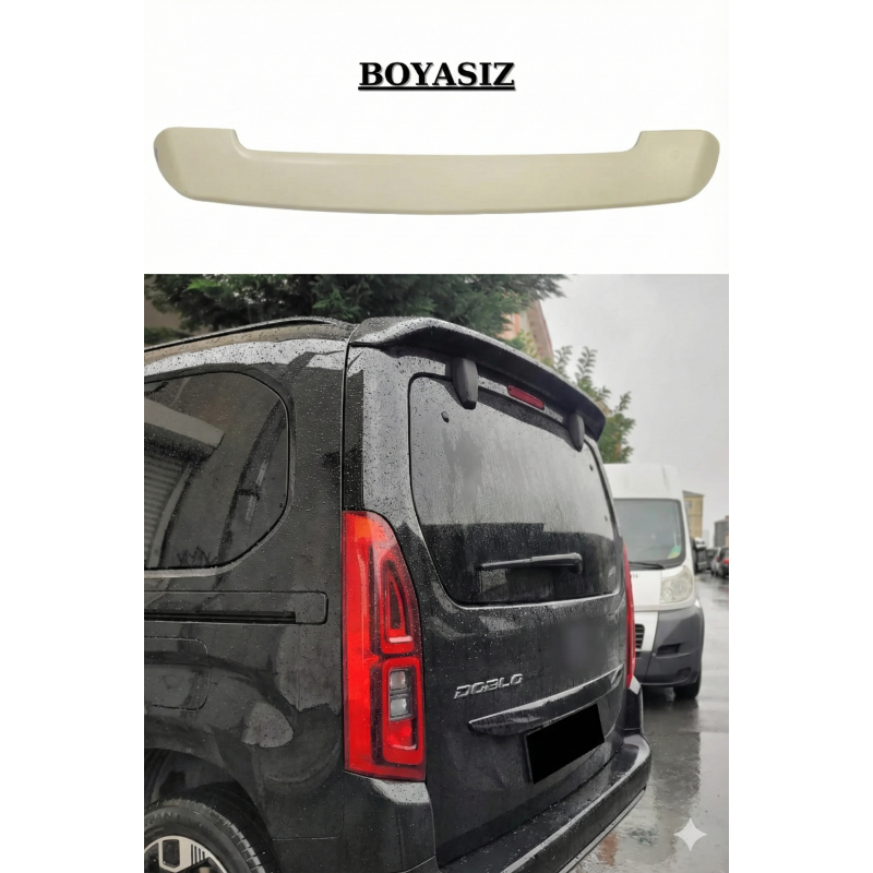 Fiat Doblo 2023-2024 Sport Style Spoiler