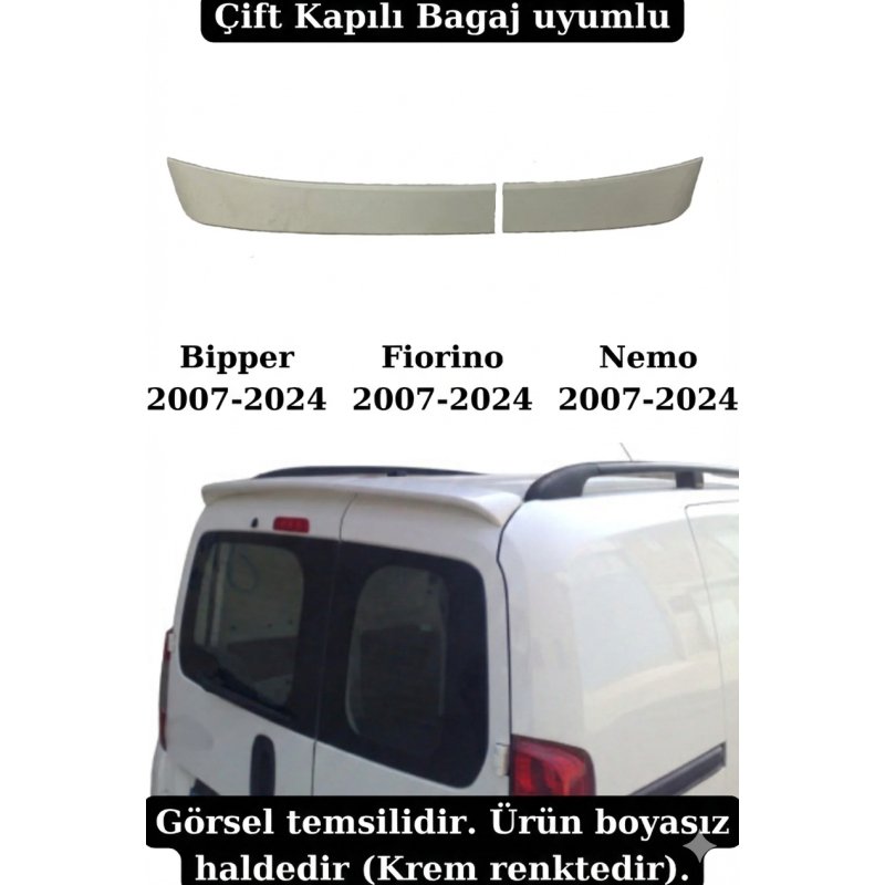 Fiat Fiorino Çift Kapı Sport Style Spoiler