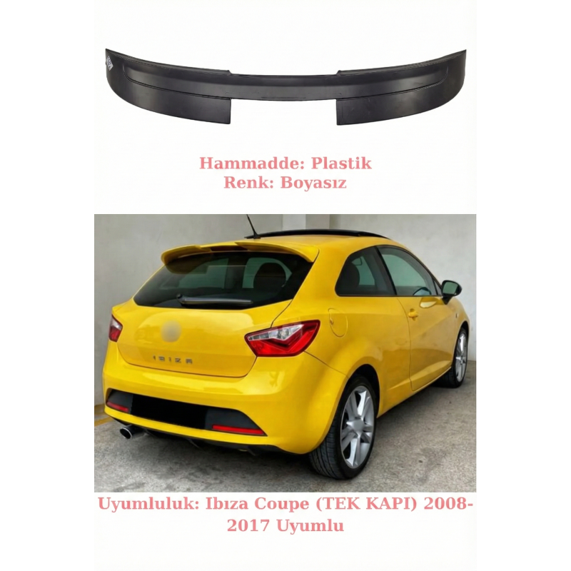Seat Ibiza 6j 2009-2019 Cupra Style – Spoiler