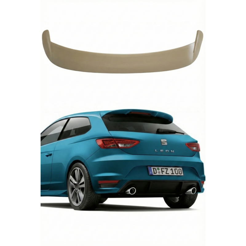 Seat Leon Mk3 Spoiler (Plastik)