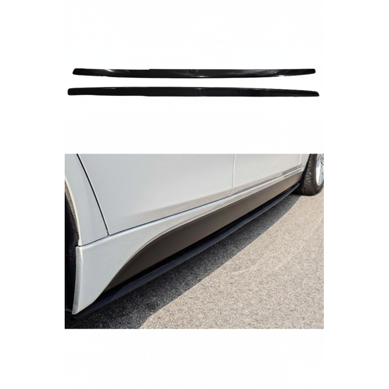 Bmw F10 Yan Marşpiyel Lip (Plastik)