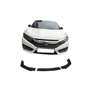 Honda Civic Fc5 Ön Lip (3 Parça) (Plastik)