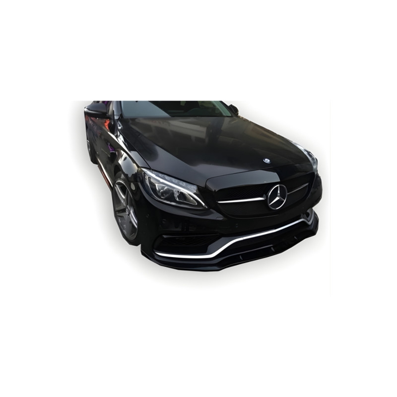 Mercedes C Serisi W205 2015 Sonrası C63 Ön Lip (Plastik)