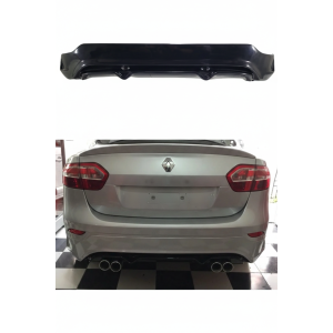 Renault Fluence Makyajlı Sağ Sol Çift Çıkışlı Arka Ek (Plastik)