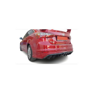 Ford Focus 3 Sedan Arka Ek LT DESİGN Arka Tampon Eki-(2012-2018)