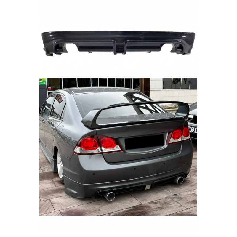 Honda Civic Fd6 Mugen RR Arka Ek (Plastik)