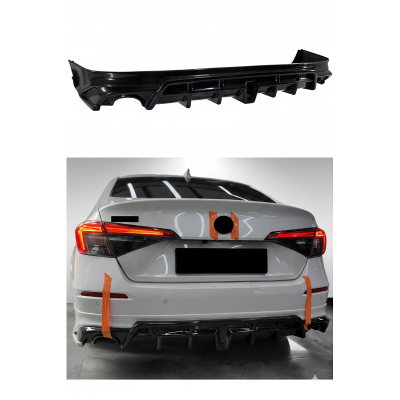 Honda Civic FE 2022 Yeni Model Arka Ek (Plastik)