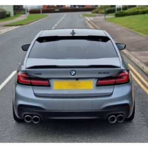 Bmw G30 5 Seris M4 Style Cam Üstü 2017-2021 Spoiler